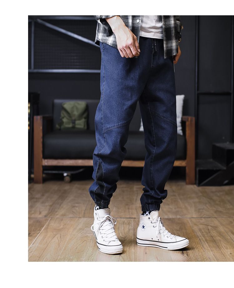 loose fit biker jeans
