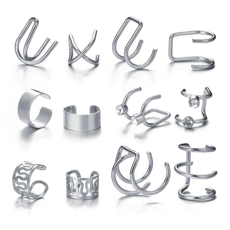 12pcs Silber