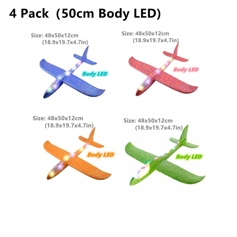 4 팩 50cm 바디 LED