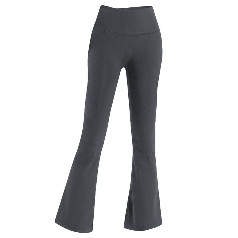 Graphite Grey Flared Trousers