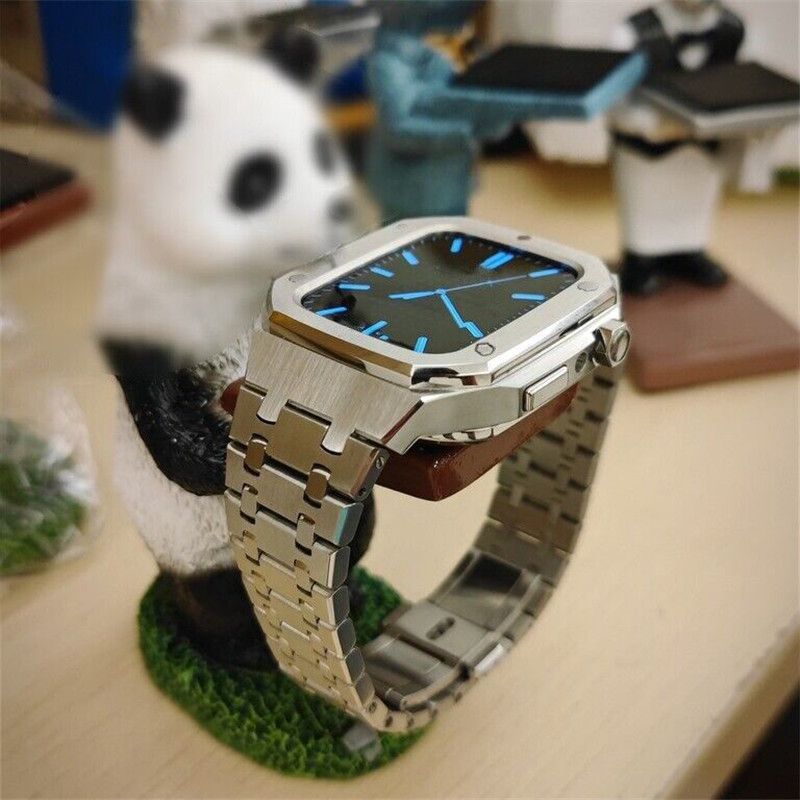For Apple Watch Series 8 7 6 5 4 3 SE Premium Stainless Steel AP