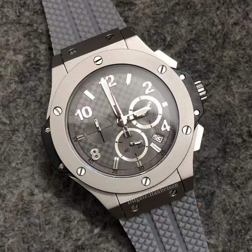 Titanium Fiber Dial Grey Strap