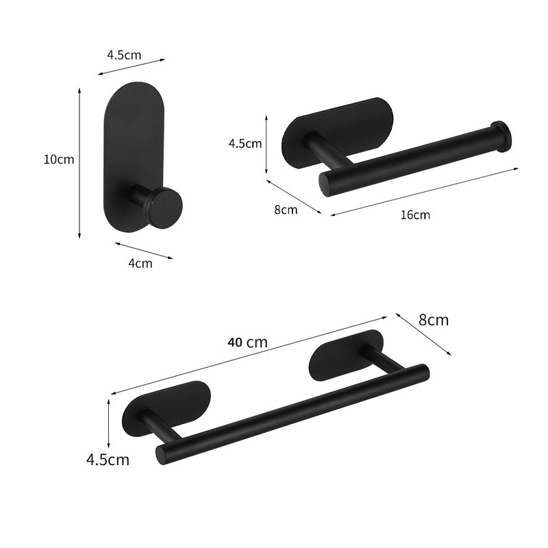 Svart 3st Set B