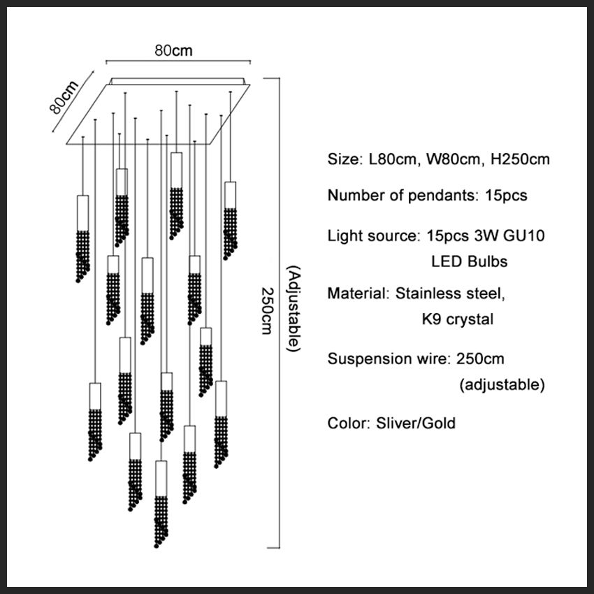 L80W80cm