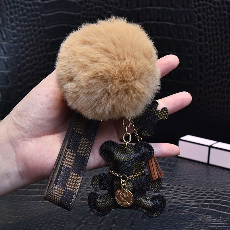 Brown Plaid Teddybär