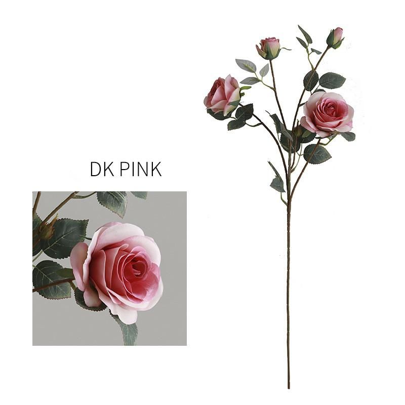 Donker roze