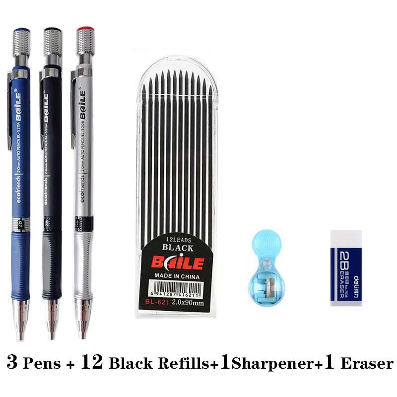 مجموعة قلم رصاص 3pcs f