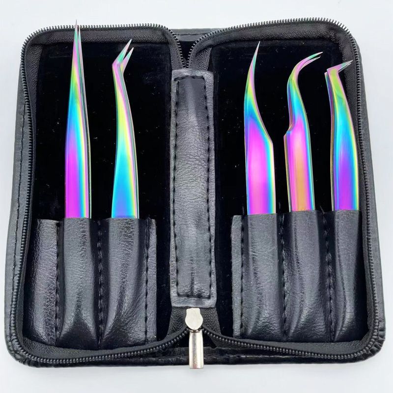 5 pezzi Rainbow PU Bag