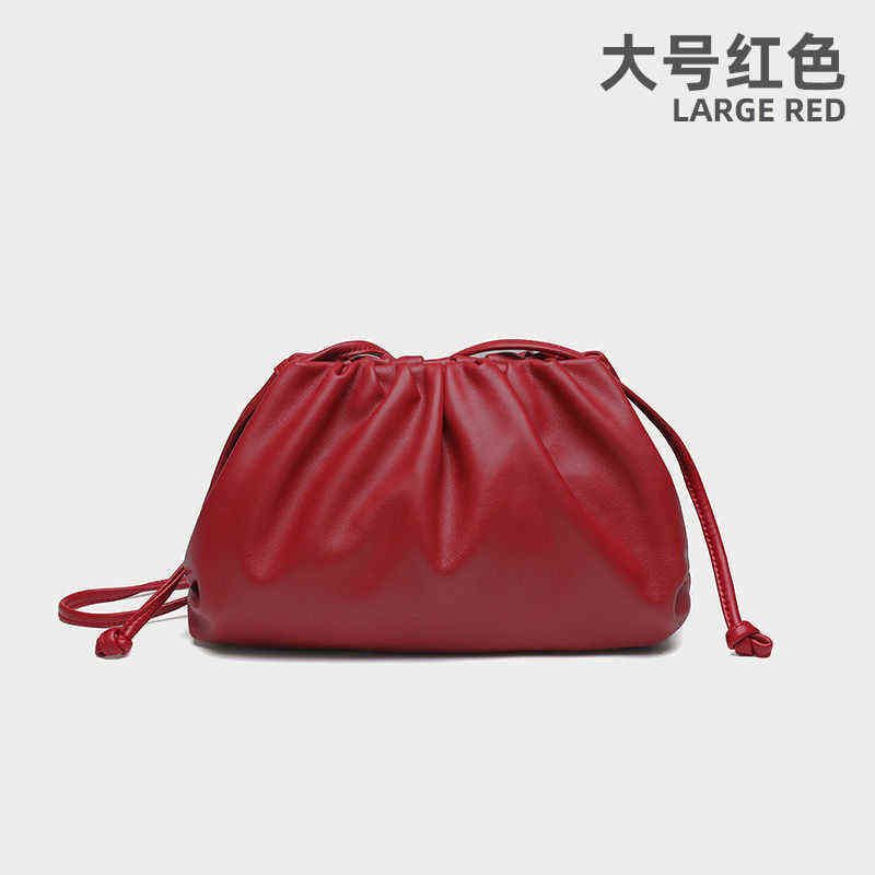 Red Large Leather