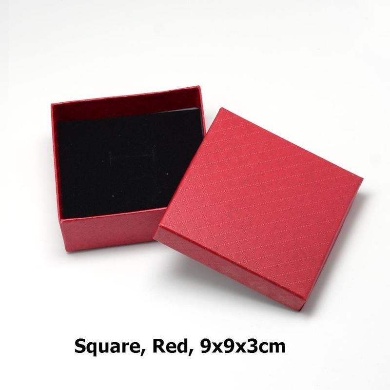 9x9x3cm vermelho