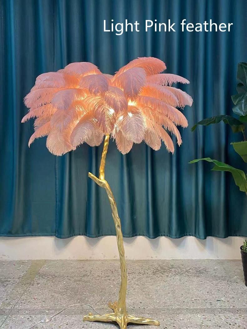 Light Pink H165cm 35 feathers China