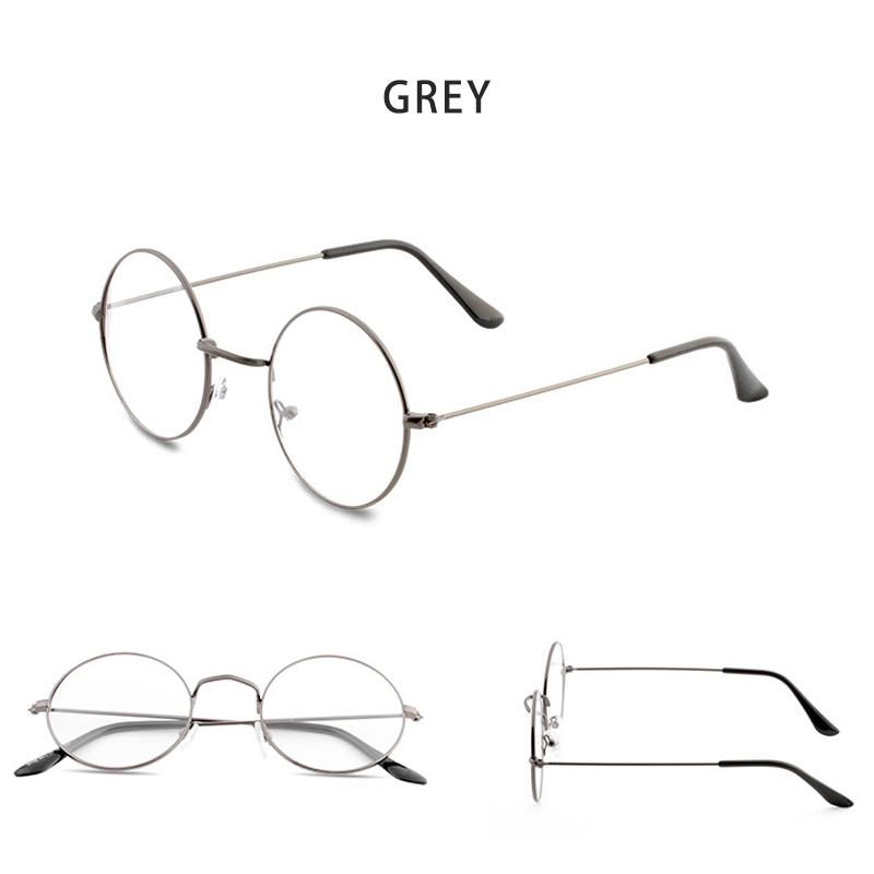 Grey round glasses China