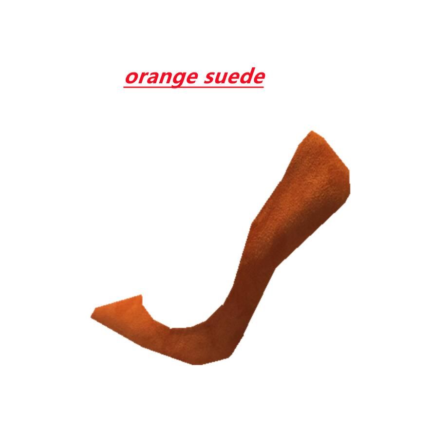 orange suede
