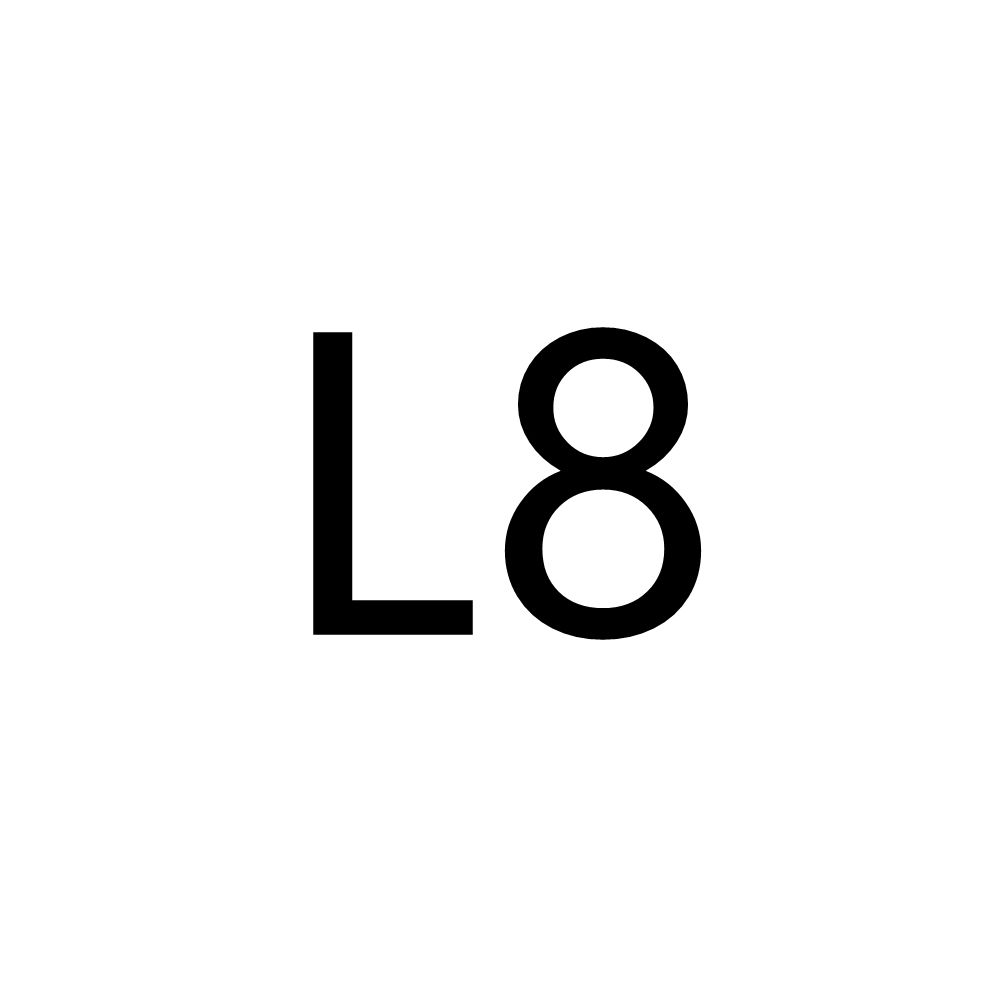 L8-フラワーブラウン+シルバーLバックル77