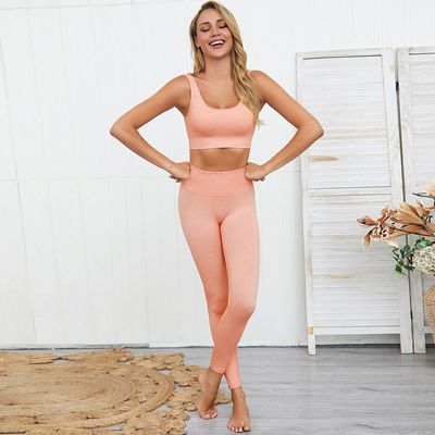 Roze yoga set