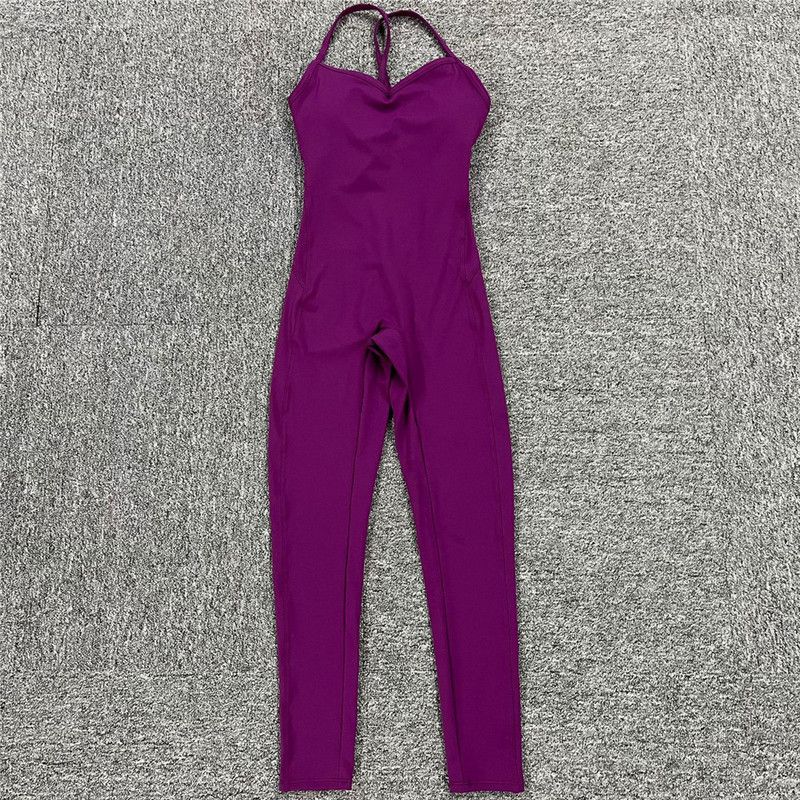 Purple Pt Jumpsuit