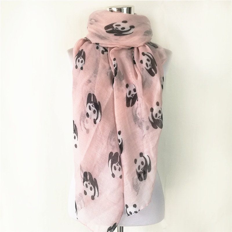 p Lange sjaal roze