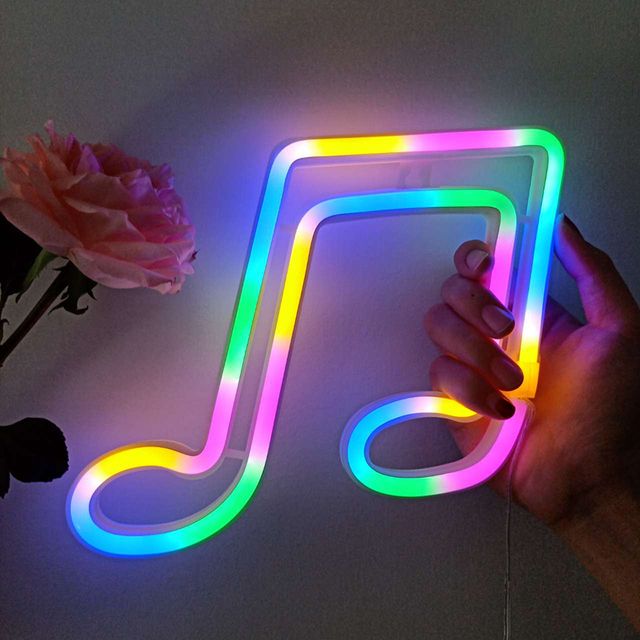 music note colorful