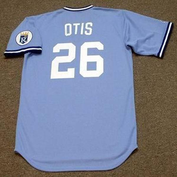 26 Amos Otis 1980 Blue