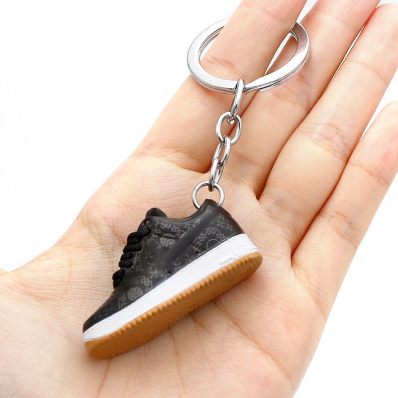 Classic Mini Basketball Shoe Keychain Stereoscopic Sneaker Key Chain