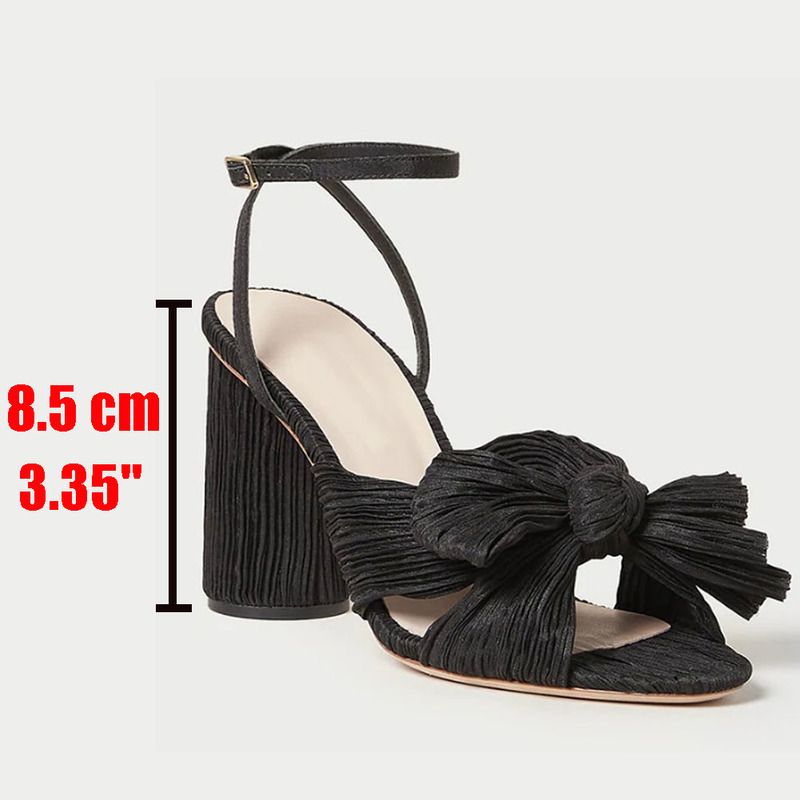 Black 8.5cm Heels