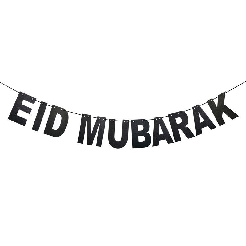 Black Eid Banner