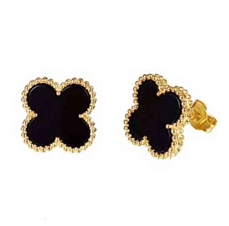 Gold + Black(earrings)-china