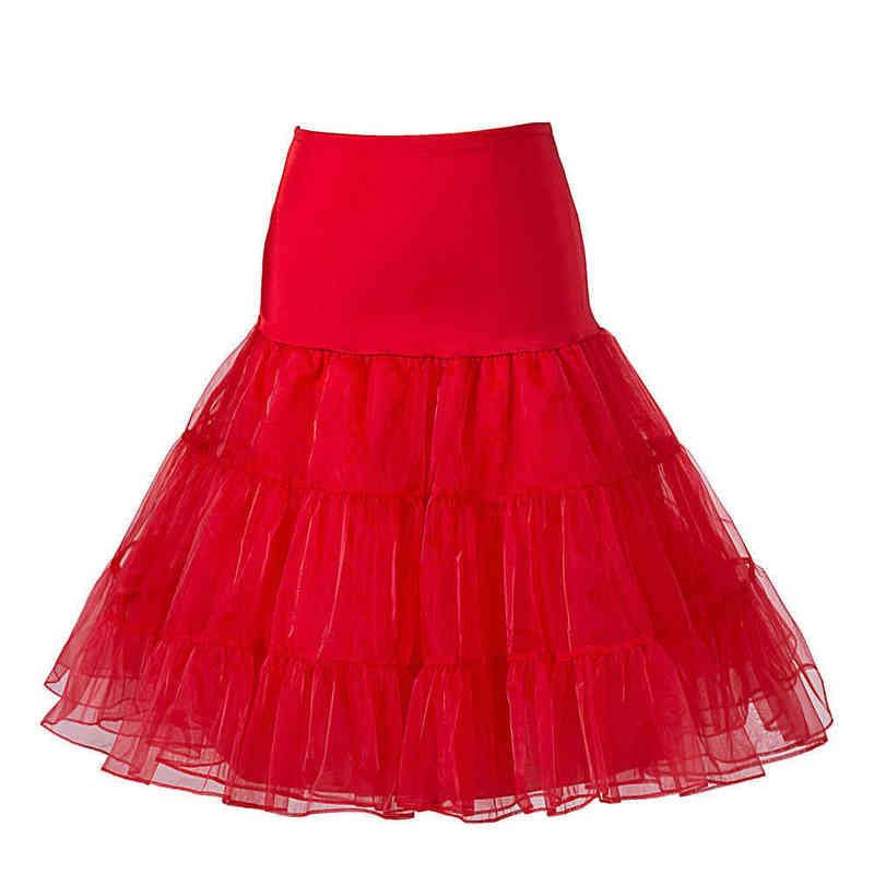 Petticoat czerwony