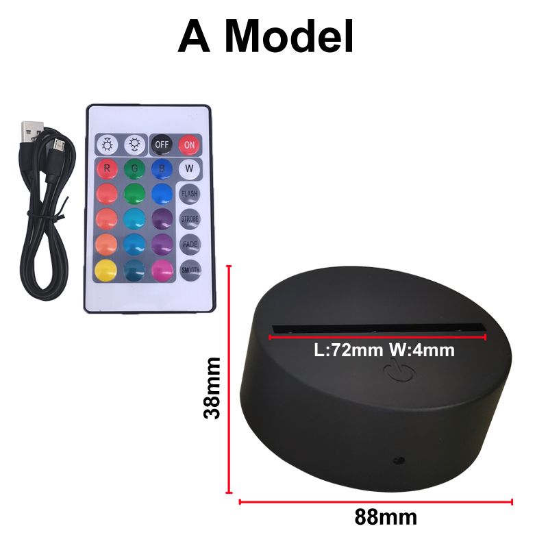 USA Stock 3D basmodell A 40pack