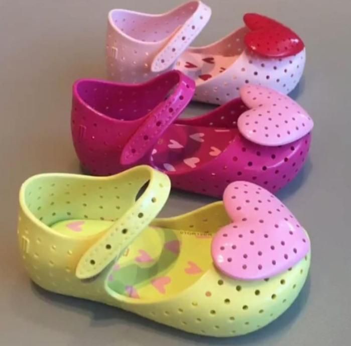 Nice Birdnest Girls Mini Melissa Summer Shoes Sandals Toddlers US Size 7-12