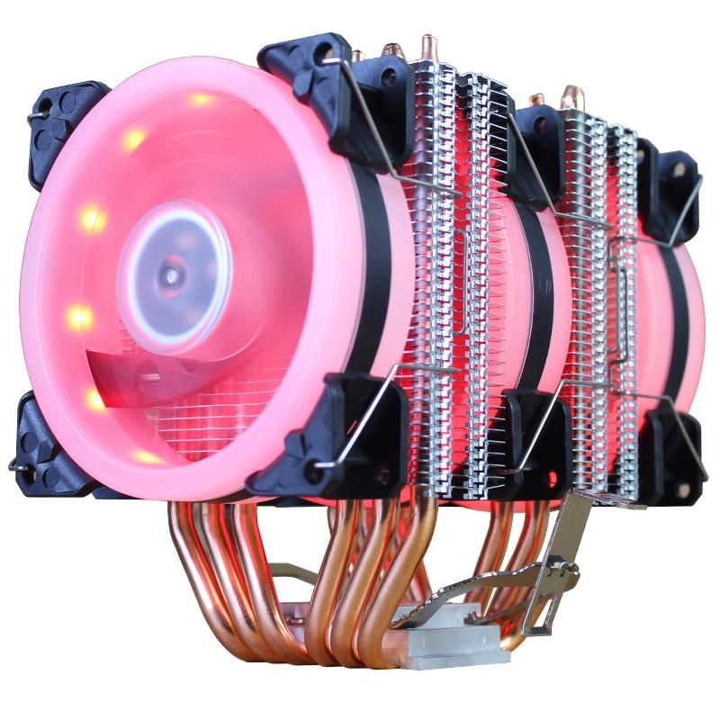 Китай 3 вентилятора LED 4pin Красный