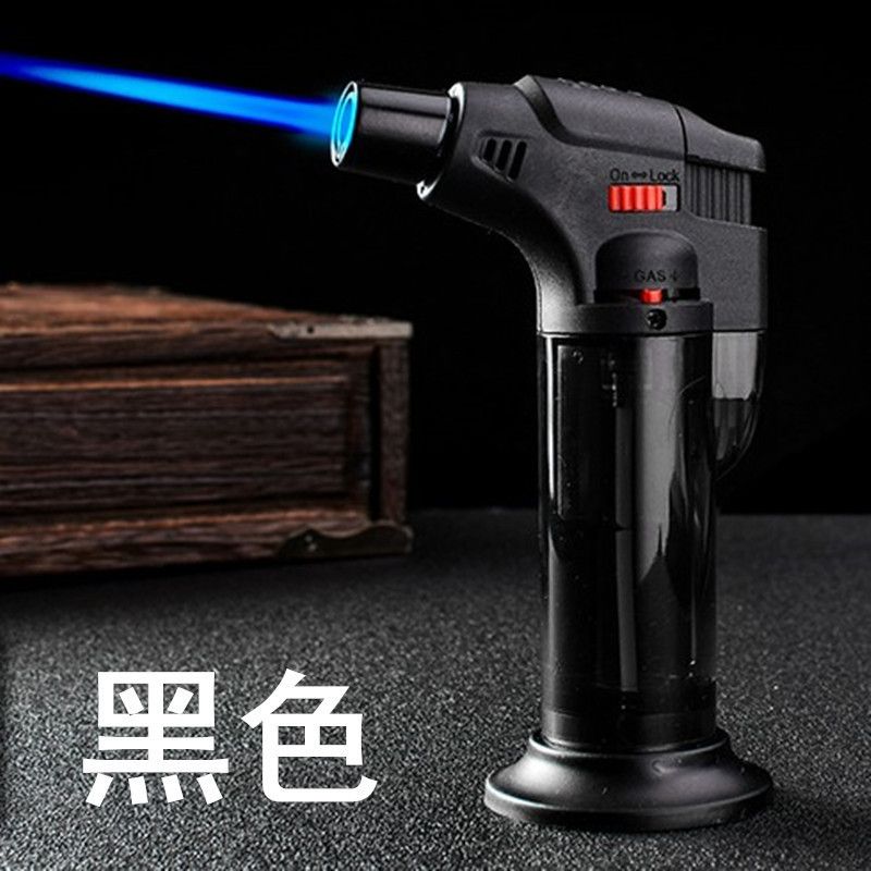 Lighters High Jet Flame Butane Gas Transparent Body Design Refillable