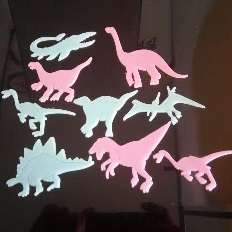 9pcs multi-dinosaure