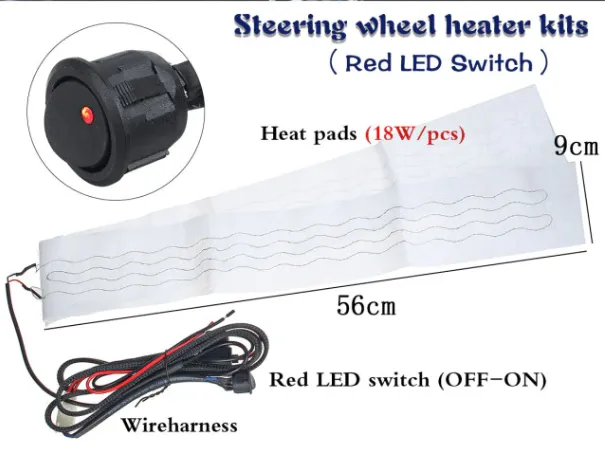 Röd LED -switch