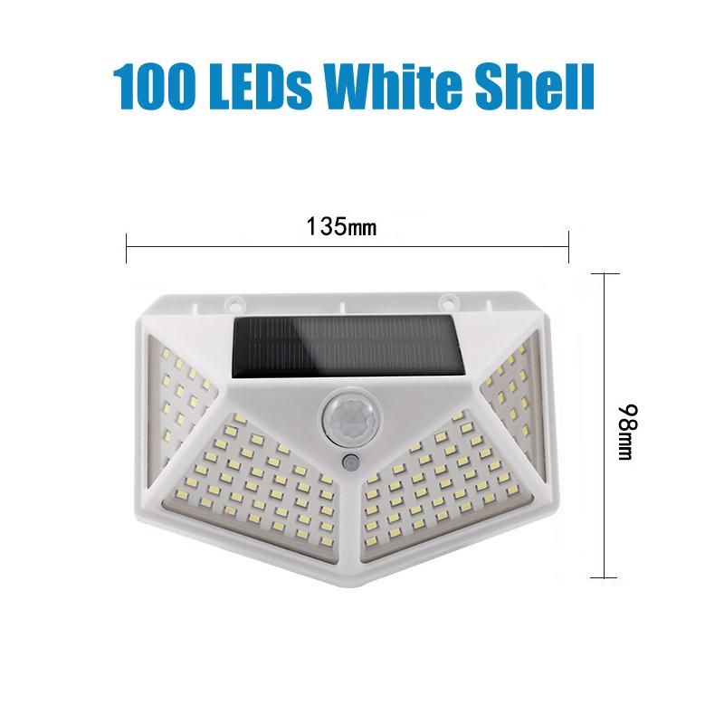 100 LED 화이트 셸