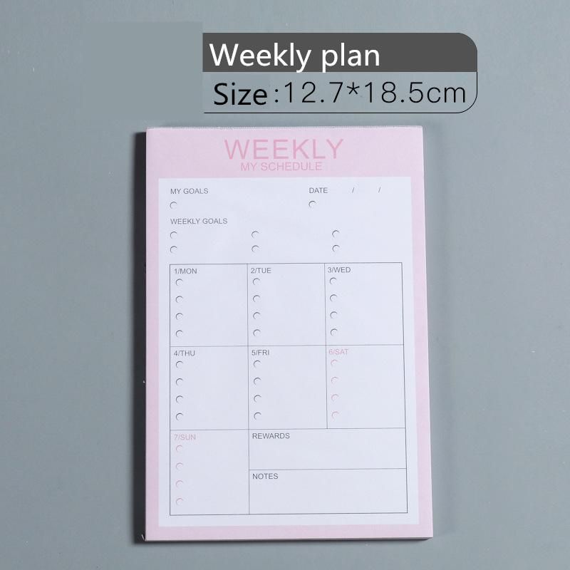 Weekly plan pink2