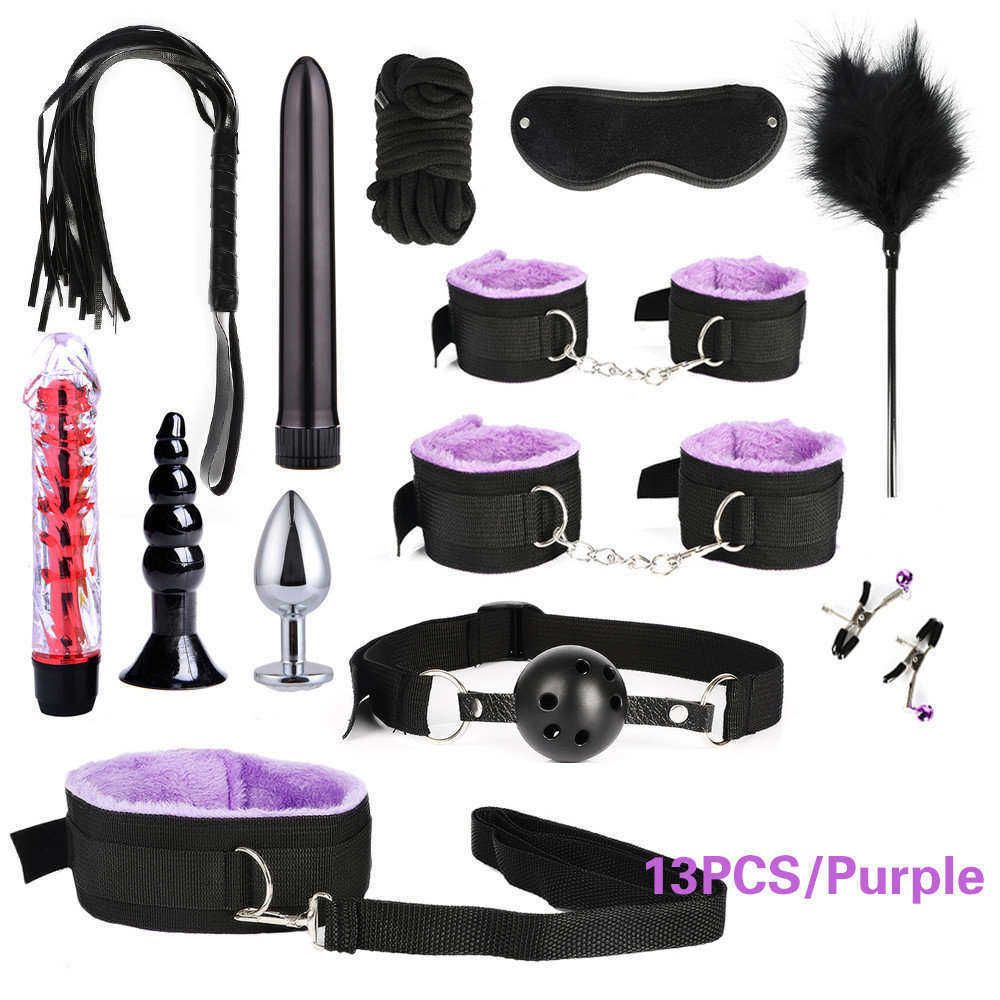 17pcs Purple