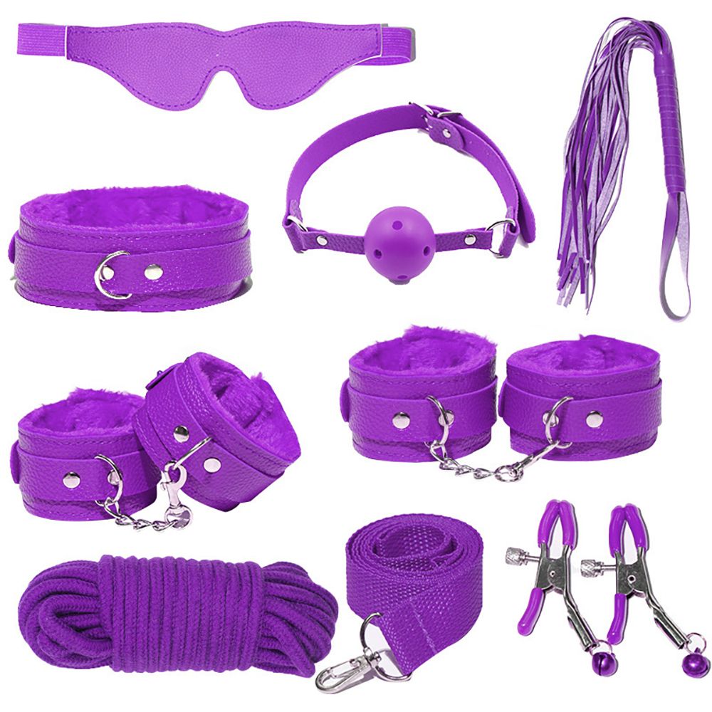8pcs Purple