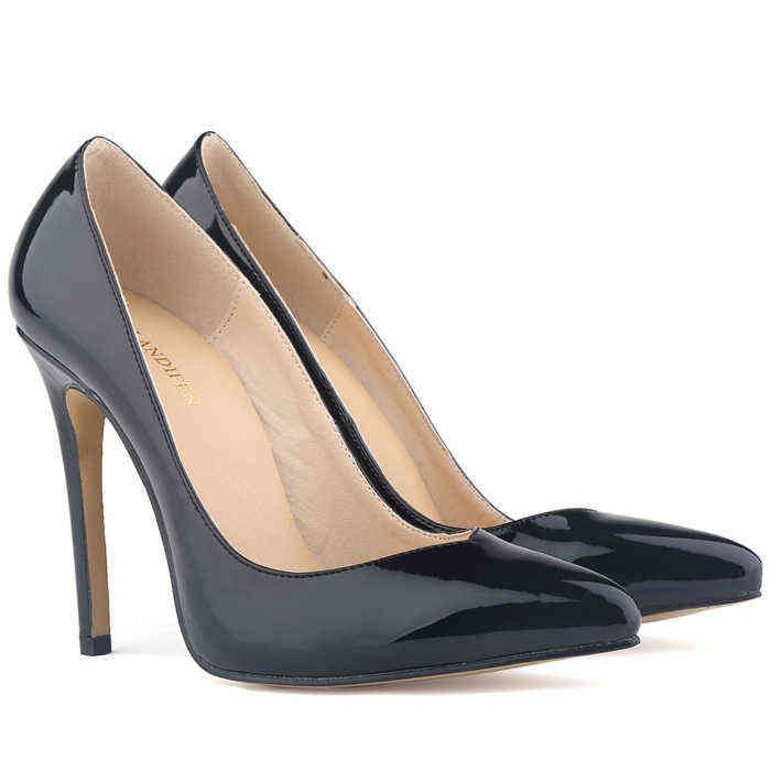 302-21 Black Patent Leather