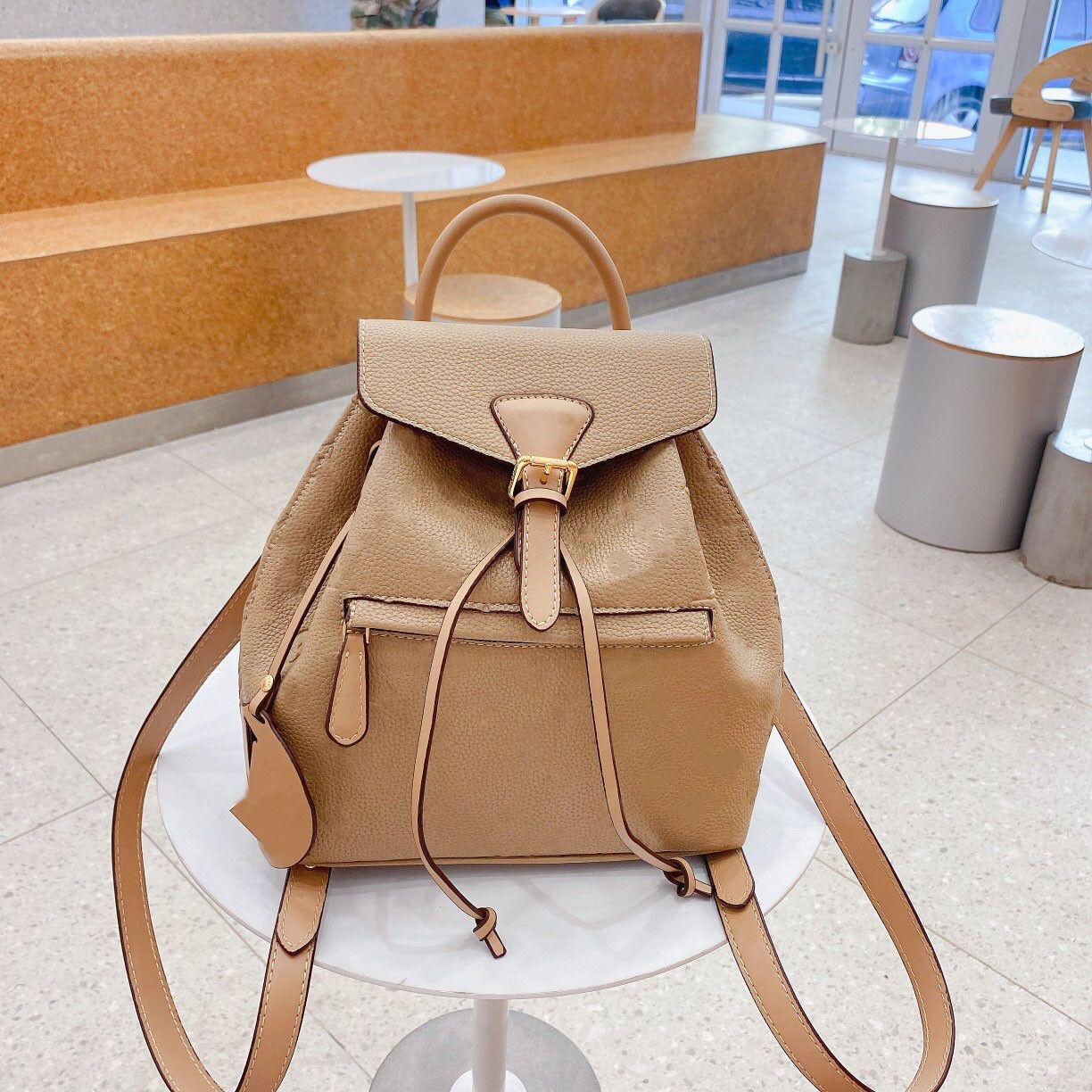 Designer Women Embossed Backpacks 