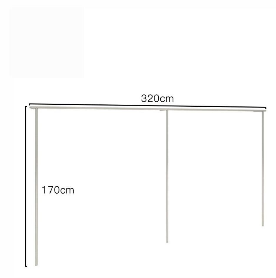 320*170 cmのT型壁