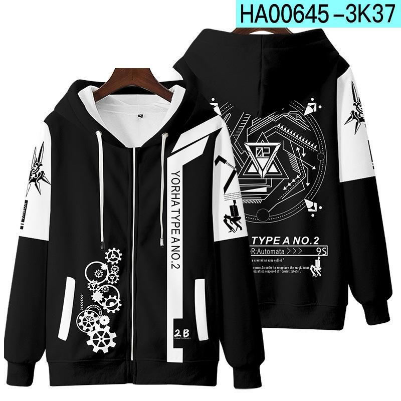 Zipper hoodie