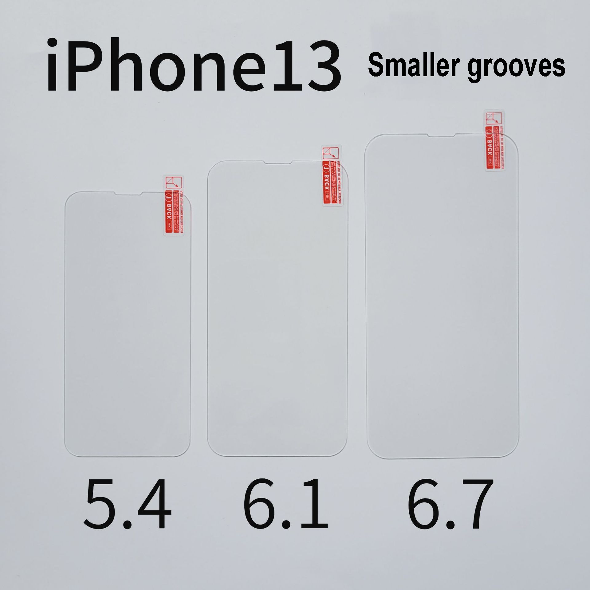 Small grooves Clear (Pls Remark Model)