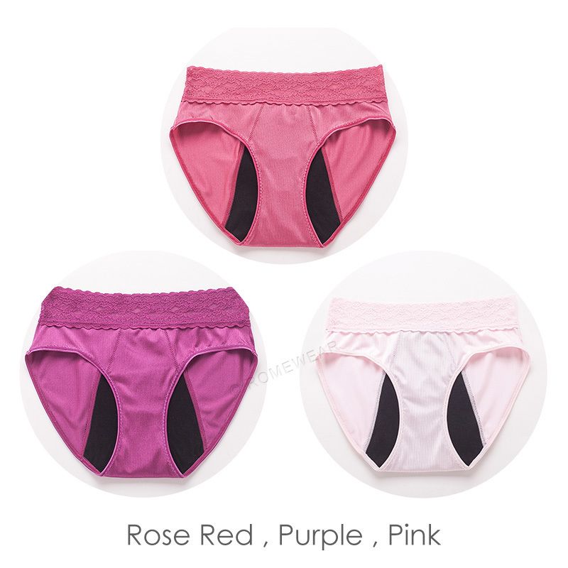 Rosered Purple Pink-3PCS-XL