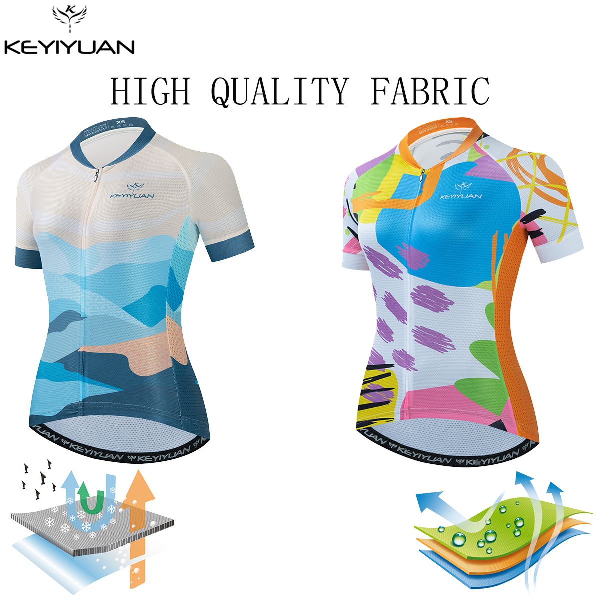 Women's Cycling Jersey Clothing Bicycle Sportswear Short Sleeve Bike Shirt  F09 