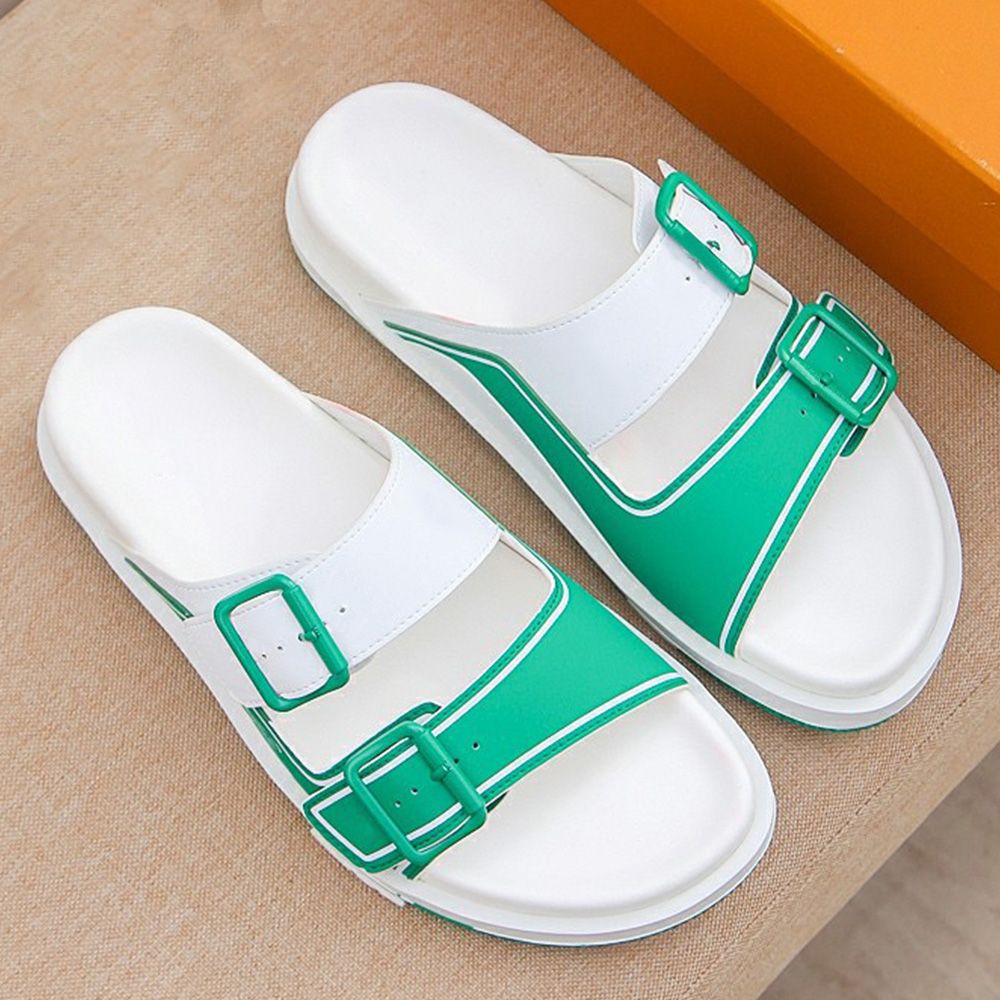 Anniv Coupon Below] 8GUCCI L10 Hot Brand Men Beach Slide Sandals