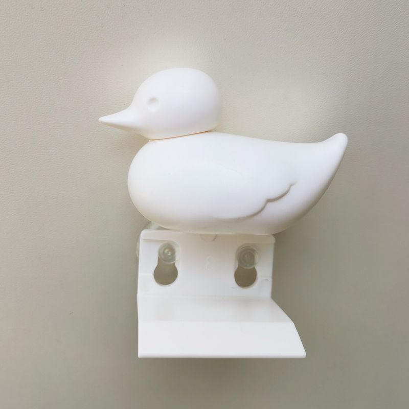 Weiße Ente – 1 Stück – 7 x 10 cm