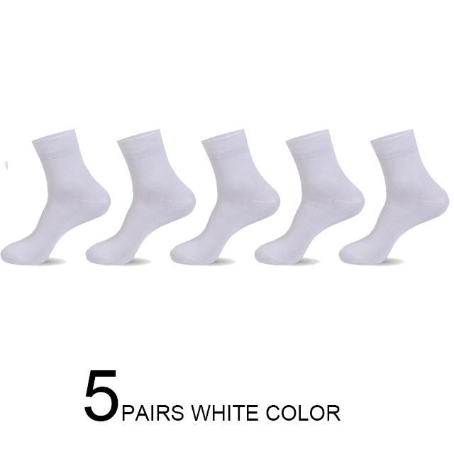 5 paires blanches