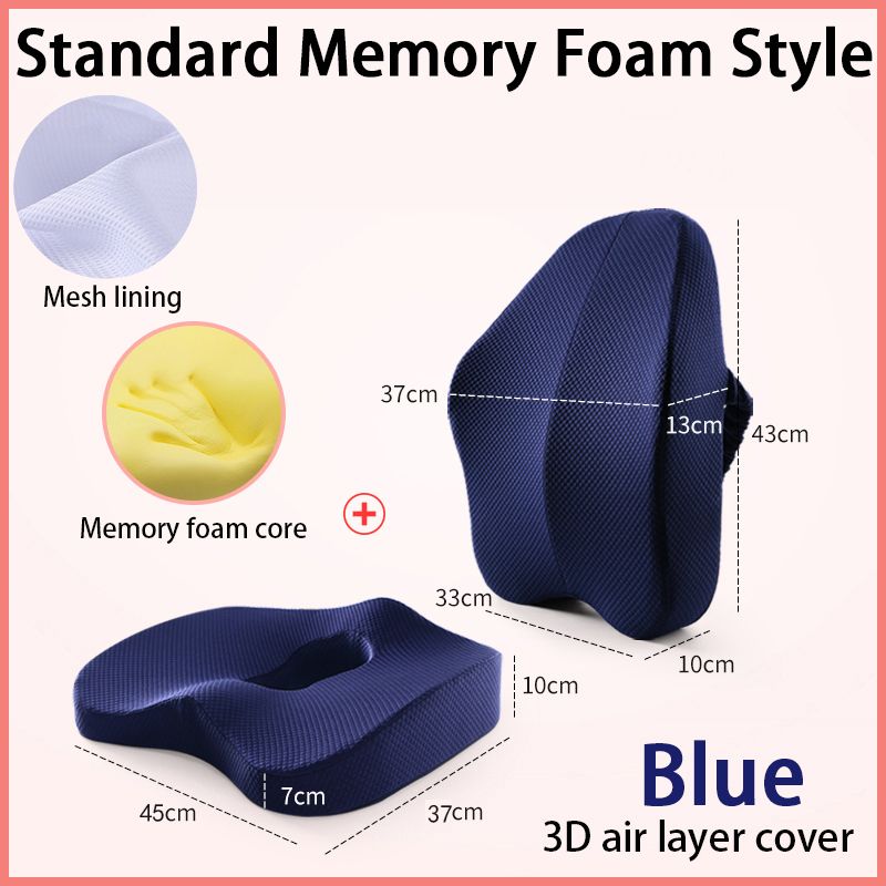 2pcs Standard Blue