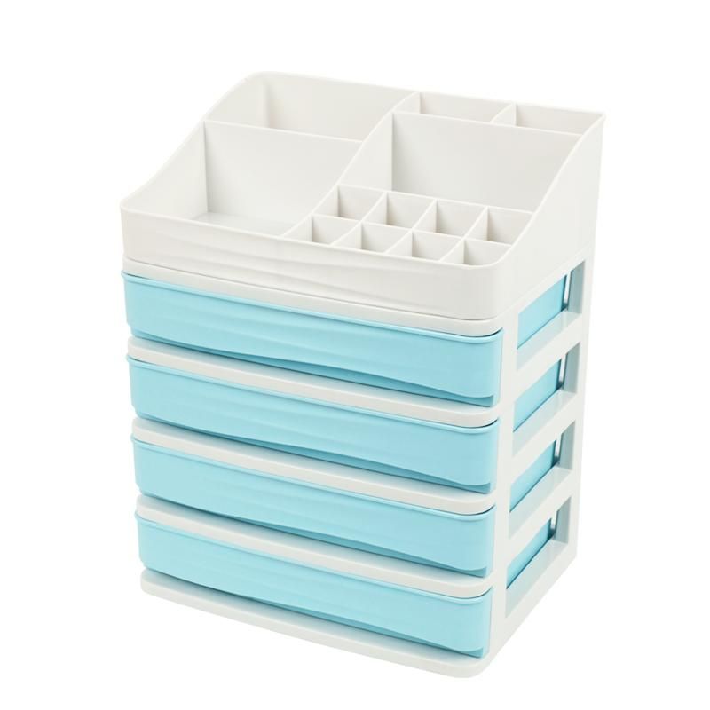 blue 4 layer drawer